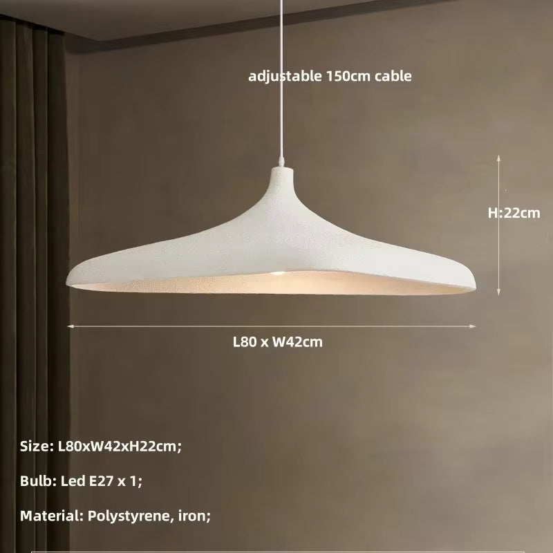 Japanese Wabi Sabi Led Pendant Light Luxury Dining Room Ceiling Chandelier Bar Parlor Home Decor Nordic Luminarias Hanging Lamp