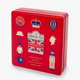 English Tea Four Collection Caddy with 4 Black, Fruit & Green Teas – 32 Teabags