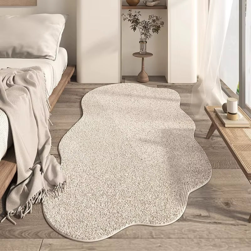 Irregular Living Room Large Area Carpets Minimalist Bedroom Bedside Carpet Plush Coffee Table Rugs Soft Comfortable Rug Alfombra