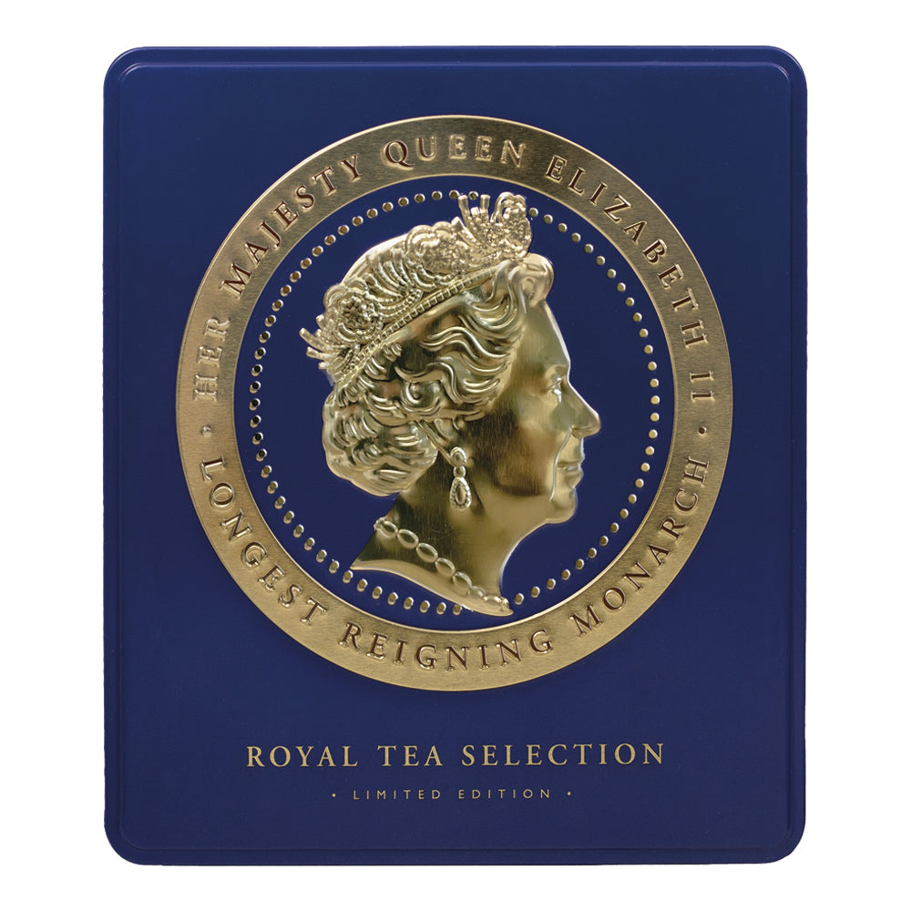 Royal Tea Selection Cameo Blue Caddy - 32 Teabags