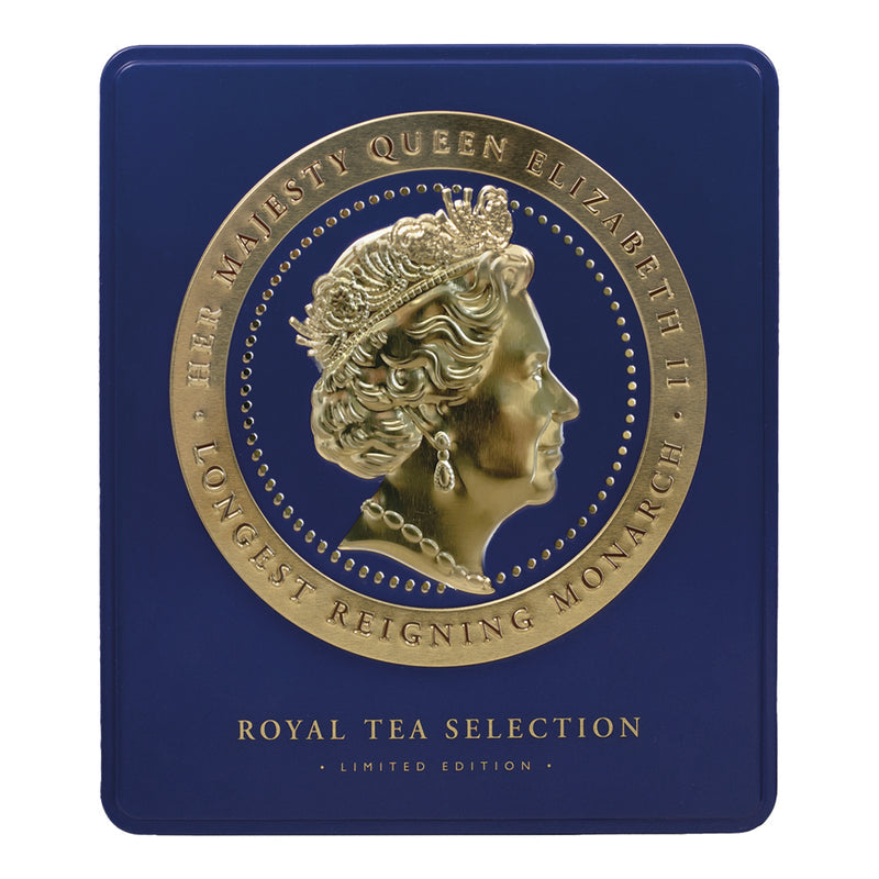 Royal Tea Selection Cameo Blue Caddy - 32 Teabags