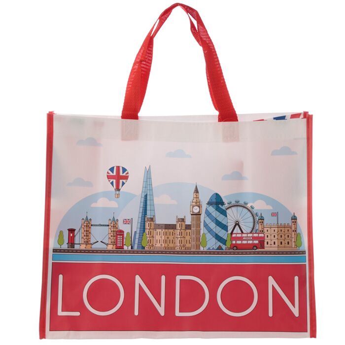 London Icons Reusable Shopping Bag