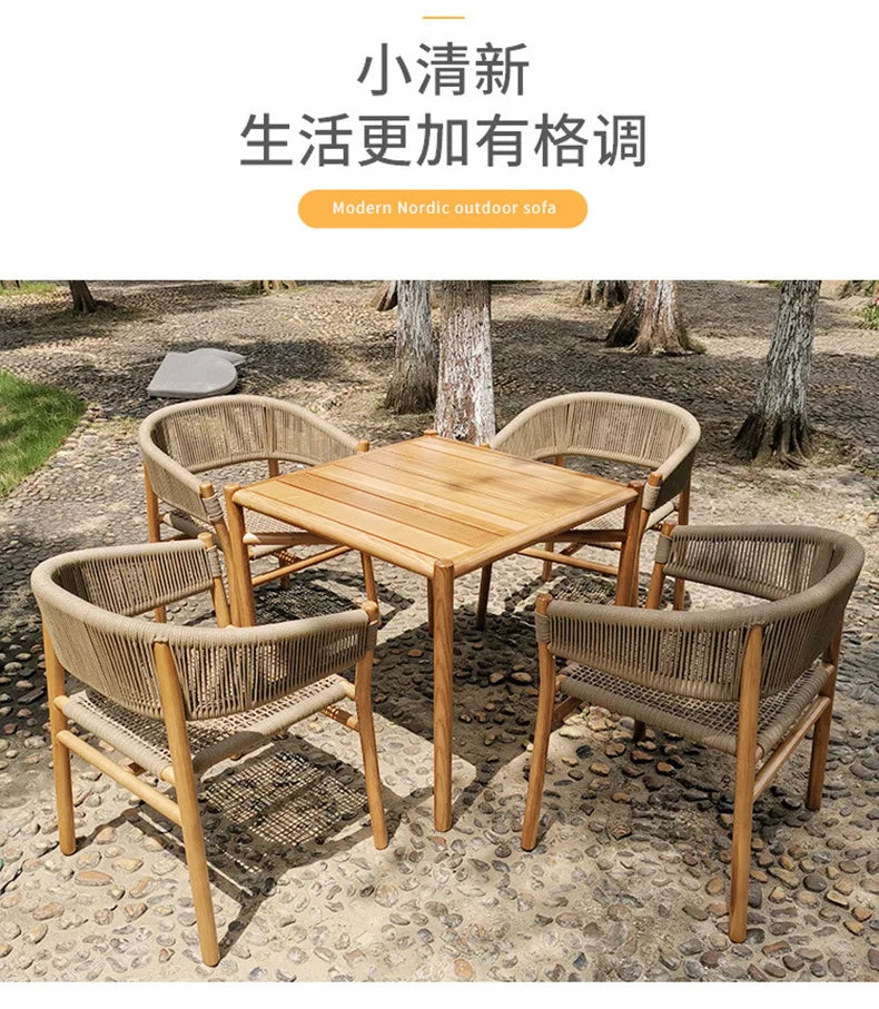 Kyoto Armchair — Rattan