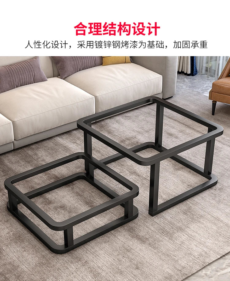 Château Coffee Table — Glass