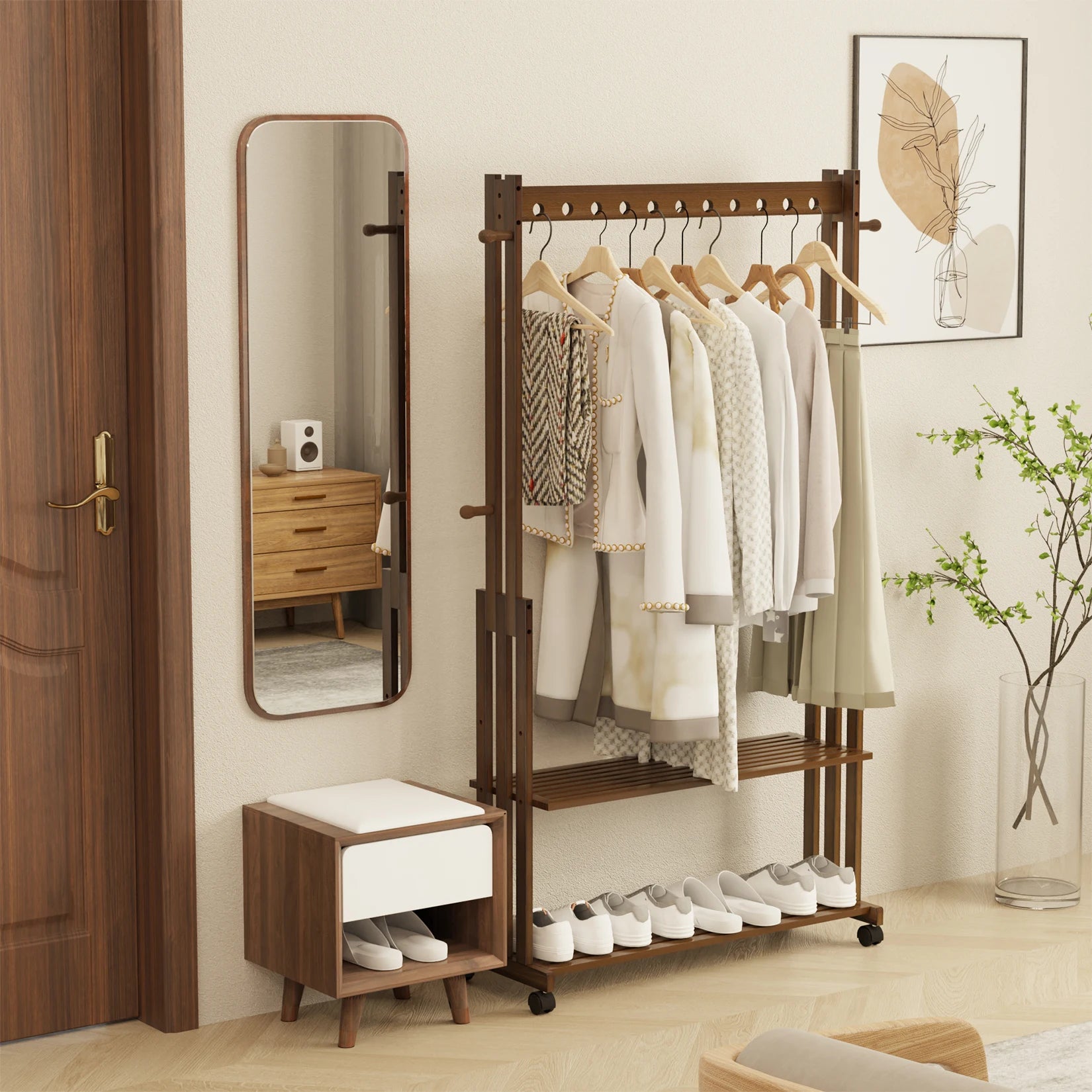 Helsinki Accent Piece — Walnut