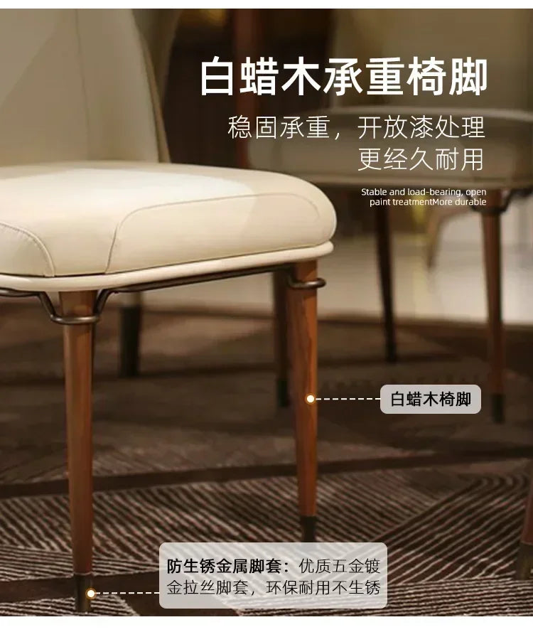 Helsinki Dining Chair — Leather