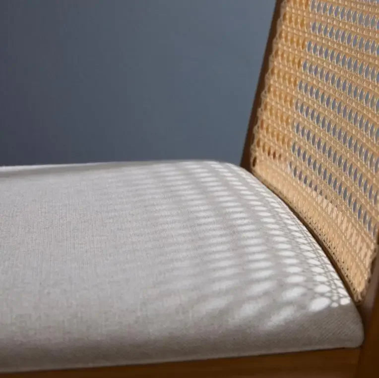 Provence Stool — Rattan