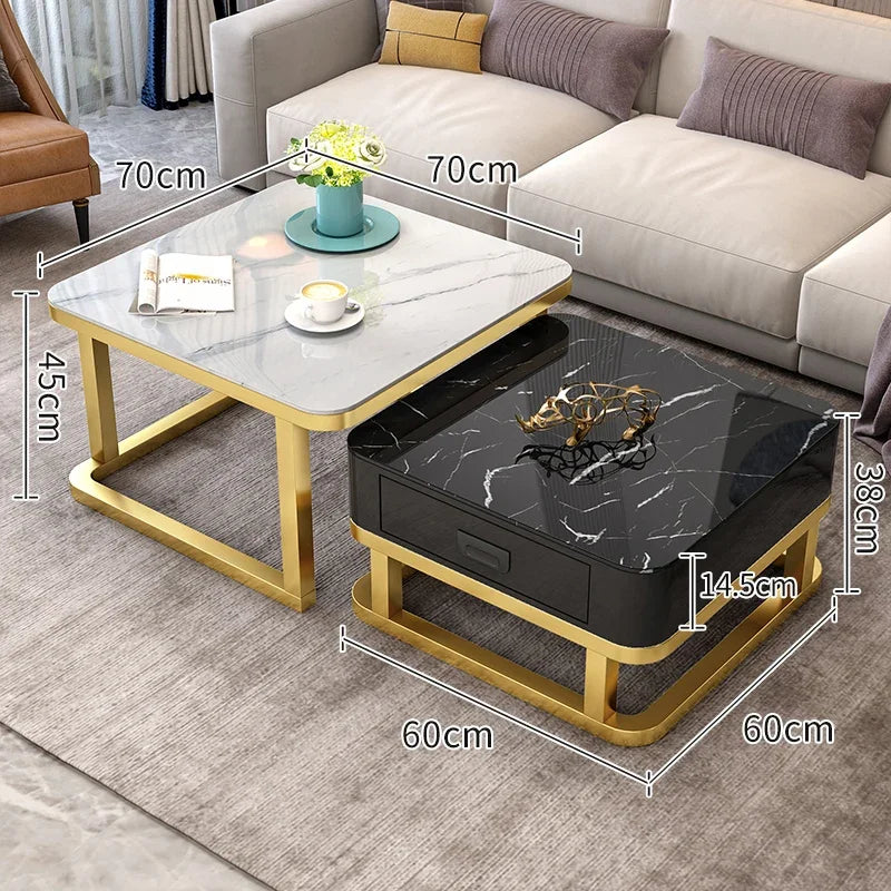 Château Coffee Table — Glass