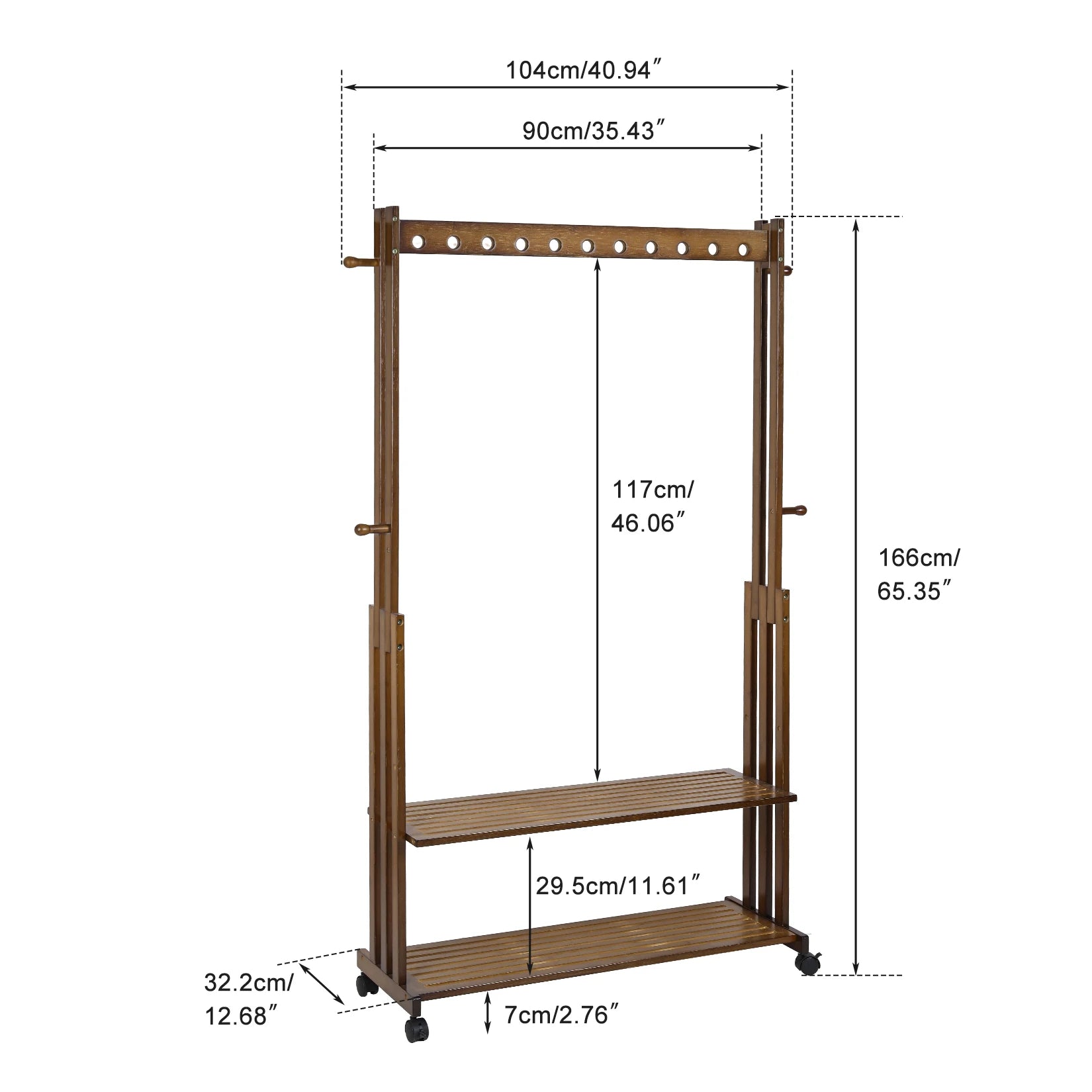 Helsinki Accent Piece — Walnut