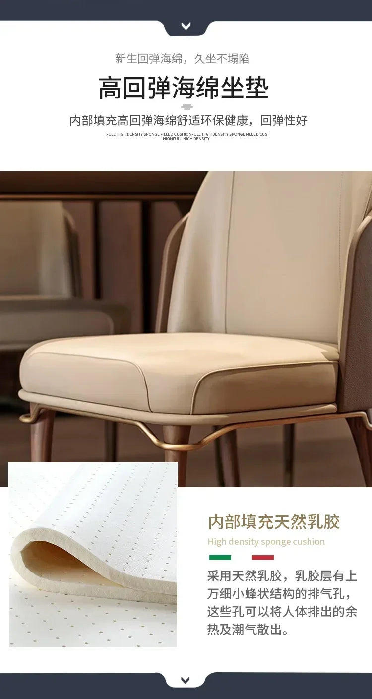 Helsinki Dining Chair — Leather