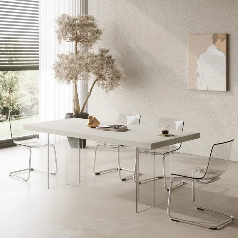 Lancaster Dining — Stone & Acrylic