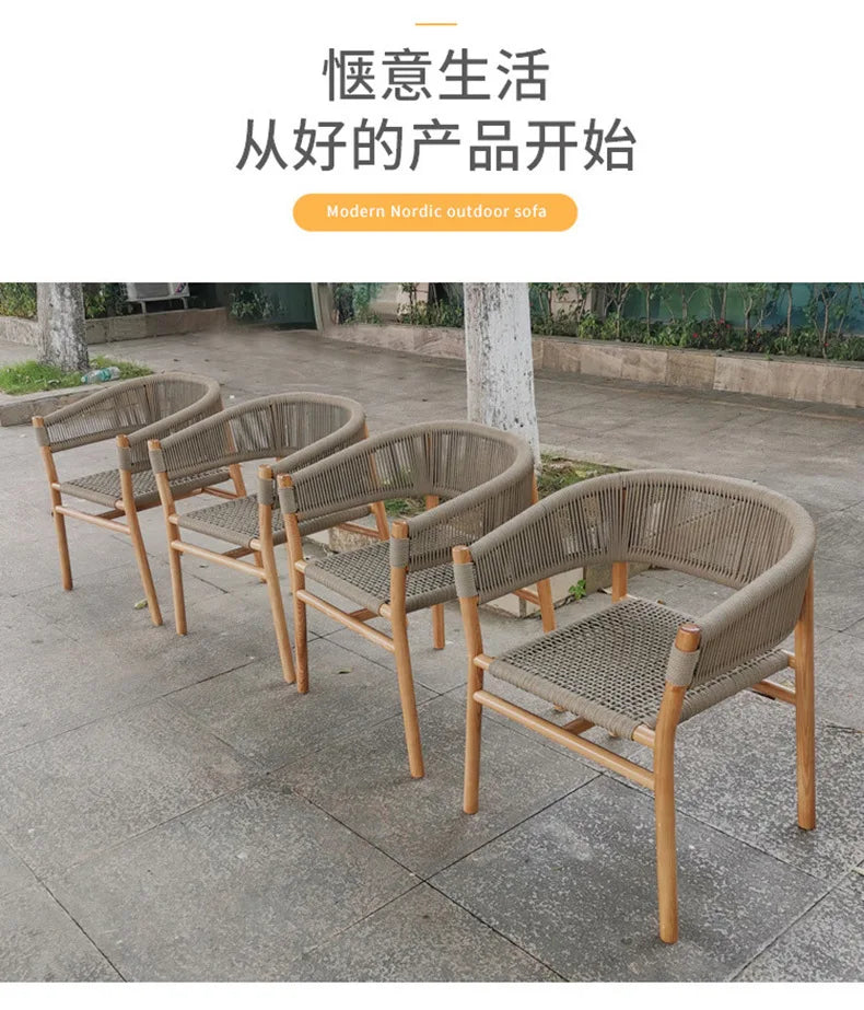 Kyoto Armchair — Rattan