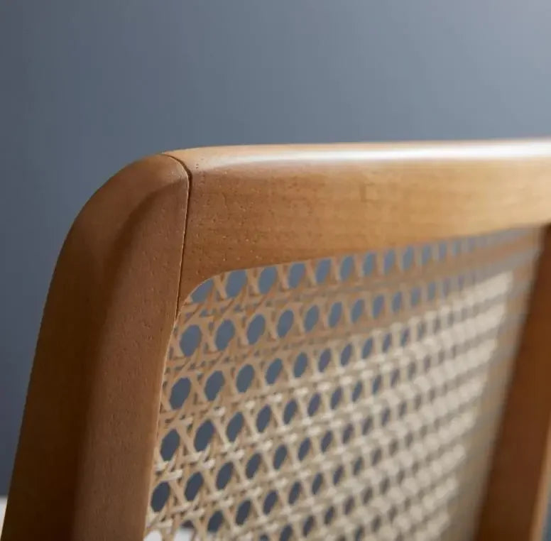 Provence Stool — Rattan