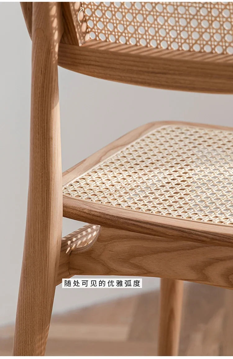 Nara Dining Chair — Rattan