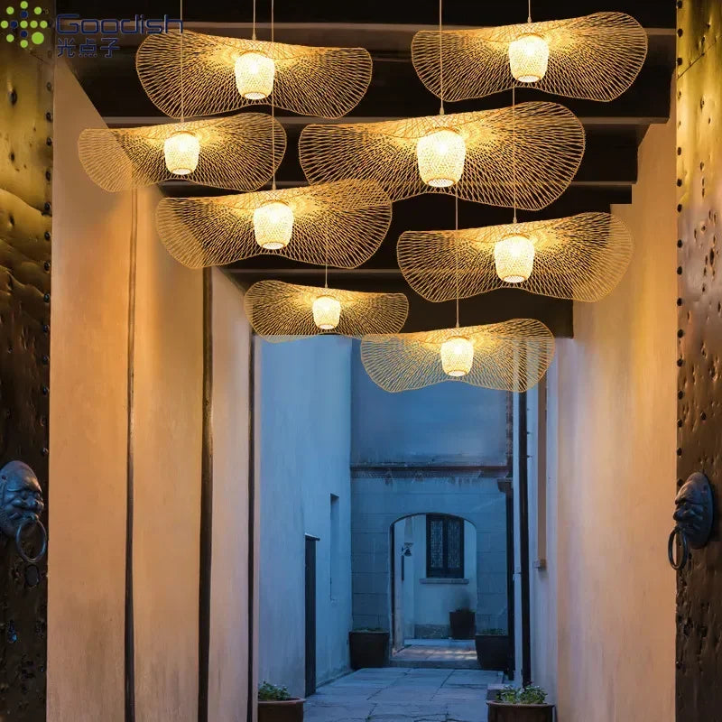 Louvre Chandelier — Rattan