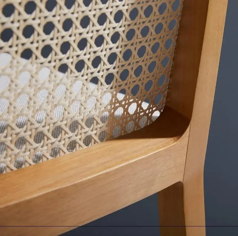 Provence Stool — Rattan