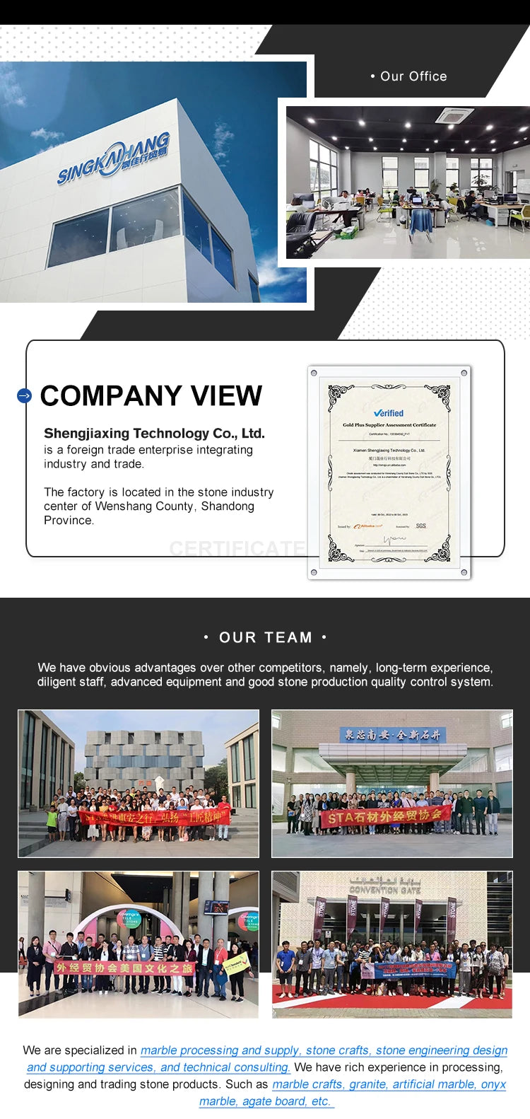 Windsor Side Table — Marble