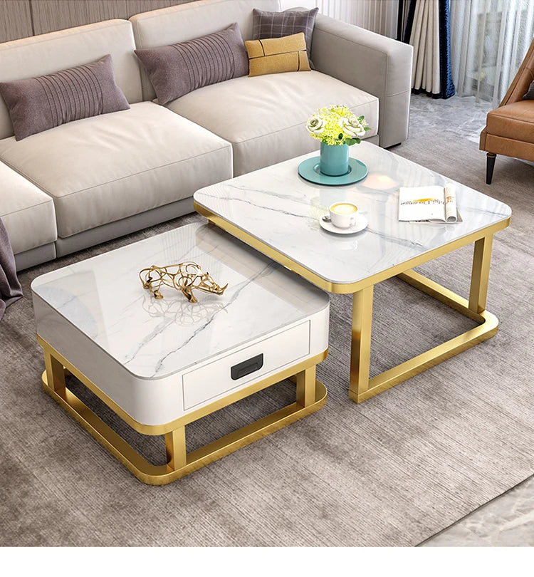 Château Coffee Table — Glass