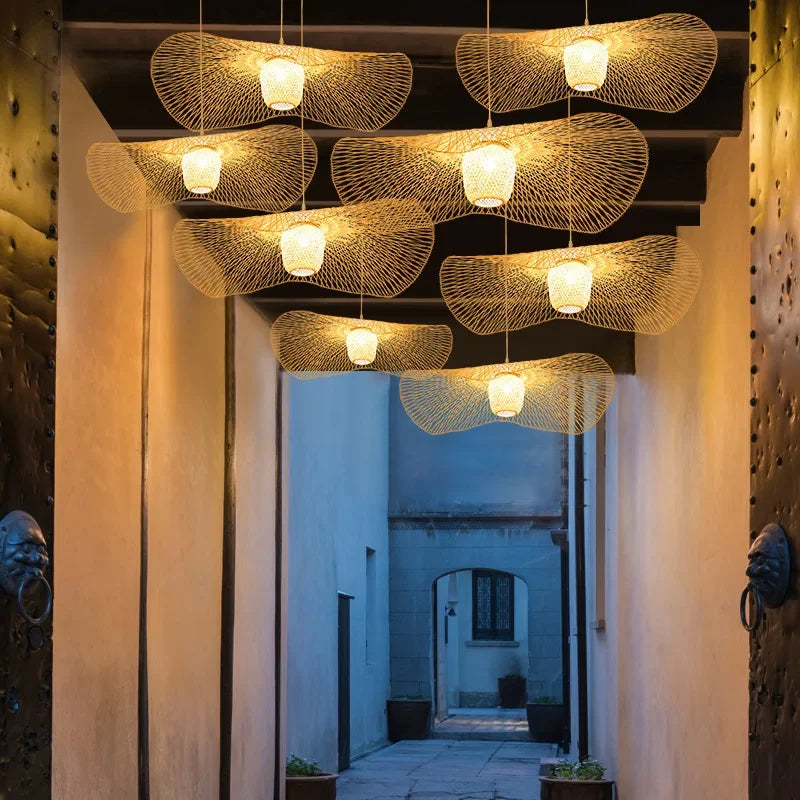 Belgravia Chandelier — Rattan
