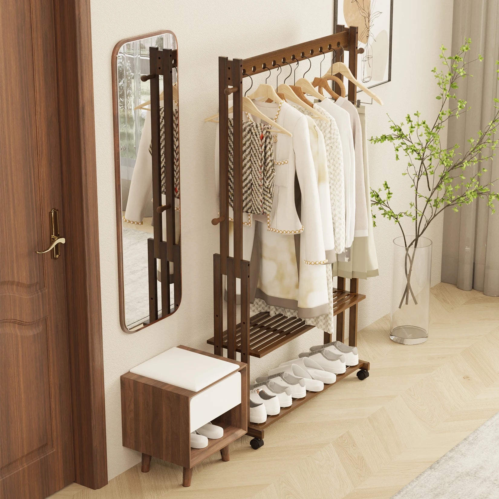 Helsinki Accent Piece — Walnut