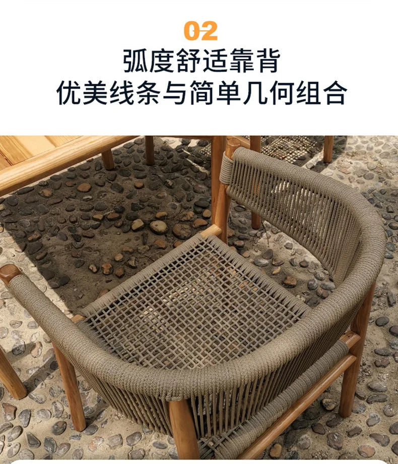 Kyoto Armchair — Rattan