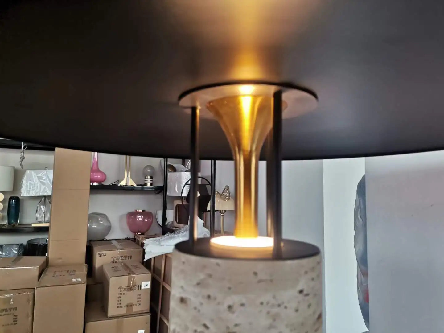 Kensington Table Lamp — Marble
