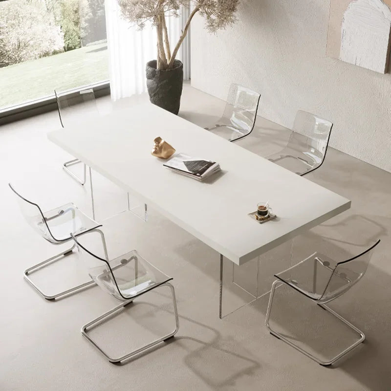 Lancaster Dining — Stone & Acrylic