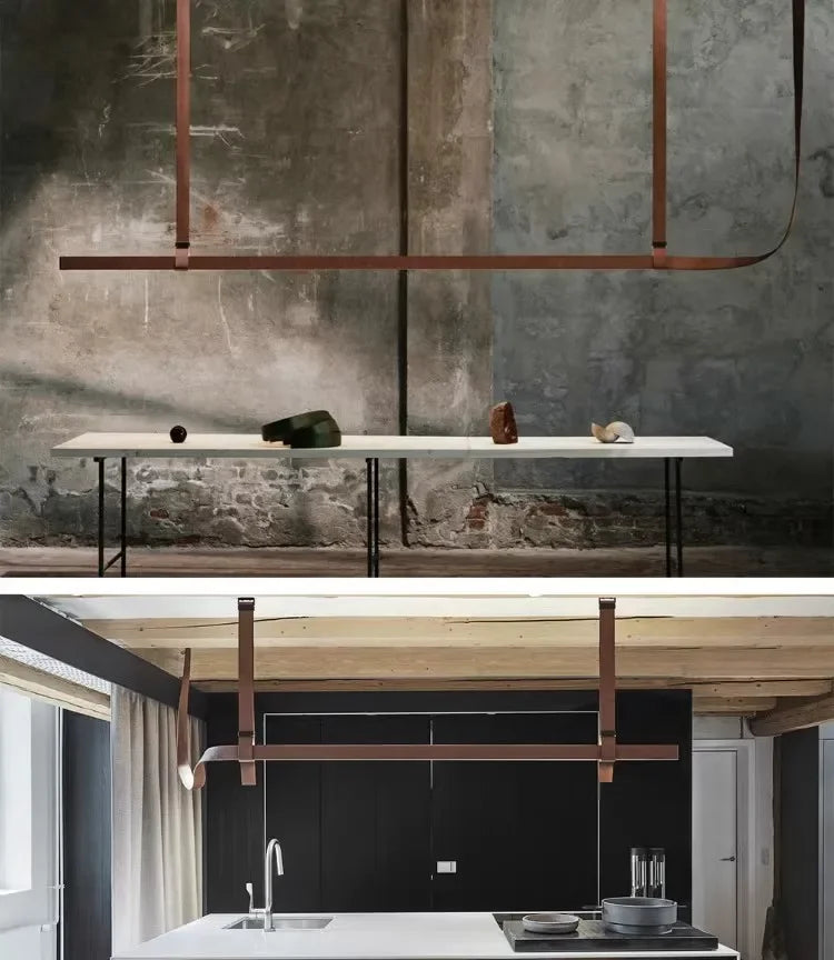 Oslo Pendant Light — Leather