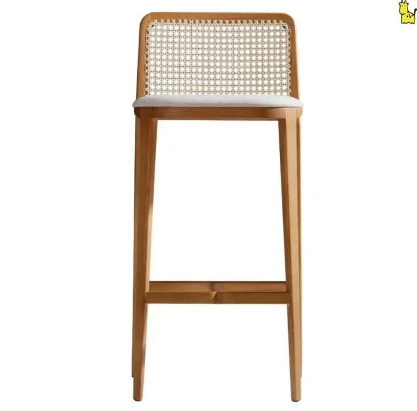 Provence Stool — Rattan