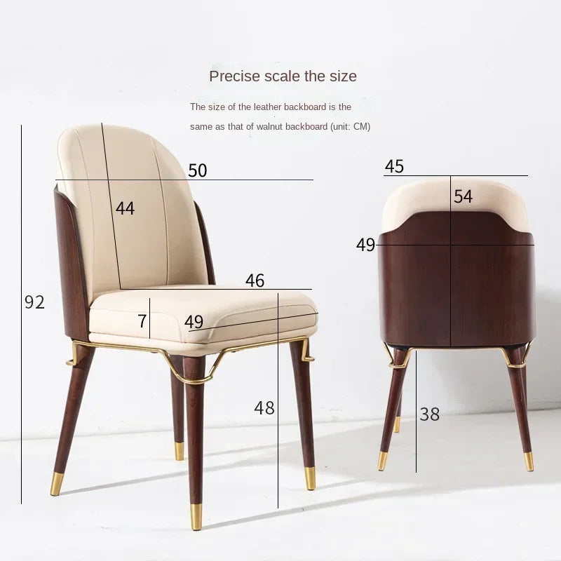 Helsinki Dining Chair — Leather