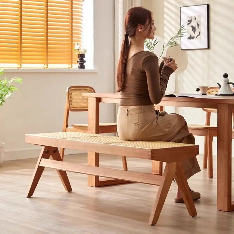 Windsor Stool — Rattan