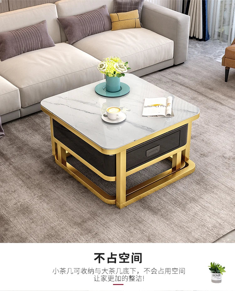 Château Coffee Table — Glass