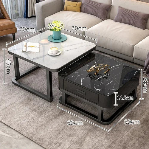Château Coffee Table — Glass