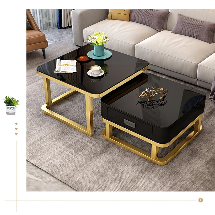 Château Coffee Table — Glass