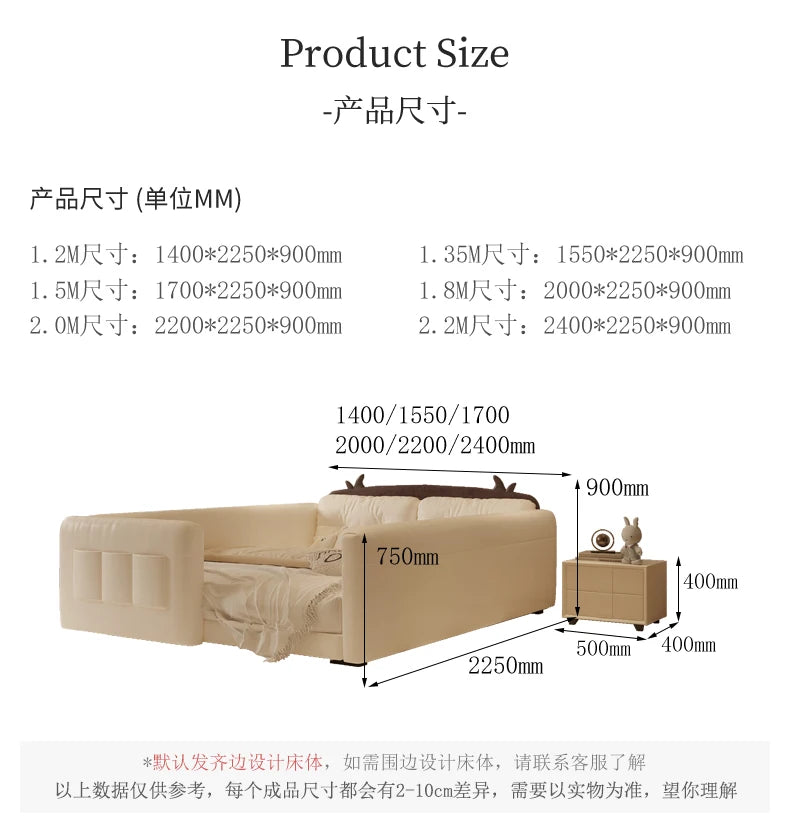 Belgravia Bed — Leather