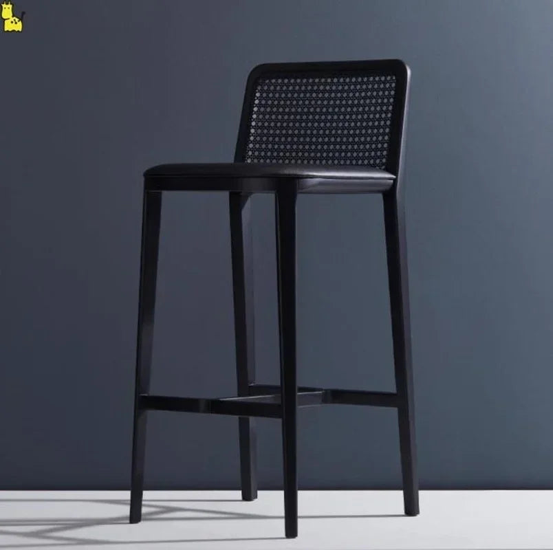 Provence Stool — Rattan