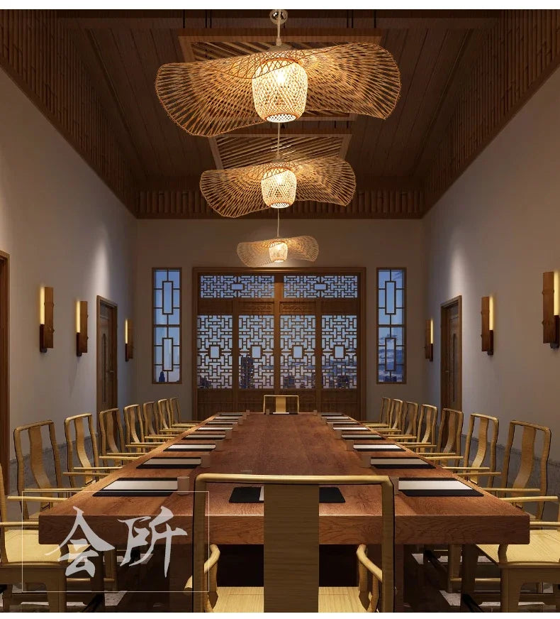 Louvre Chandelier — Rattan