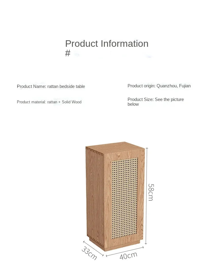 Oslo Cabinet — Rattan