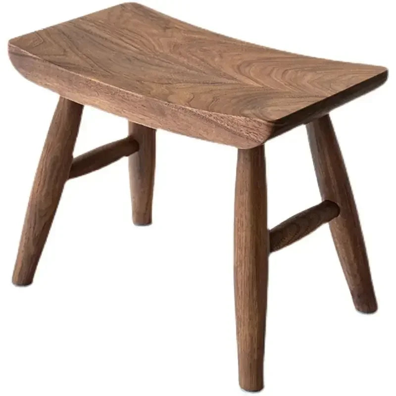 Windsor Stool — Walnut