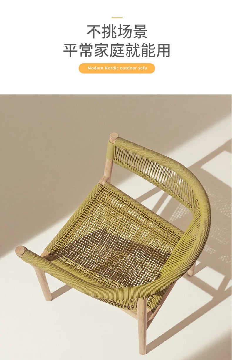 Kyoto Armchair — Rattan