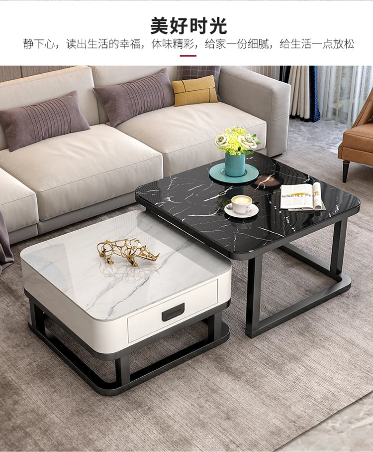 Château Coffee Table — Glass