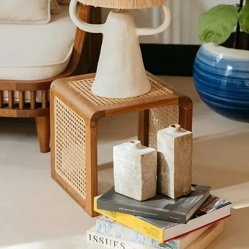 Château Coffee Table — Rattan
