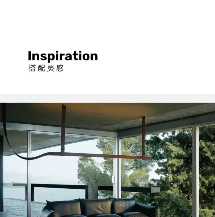 Oslo Pendant Light — Leather