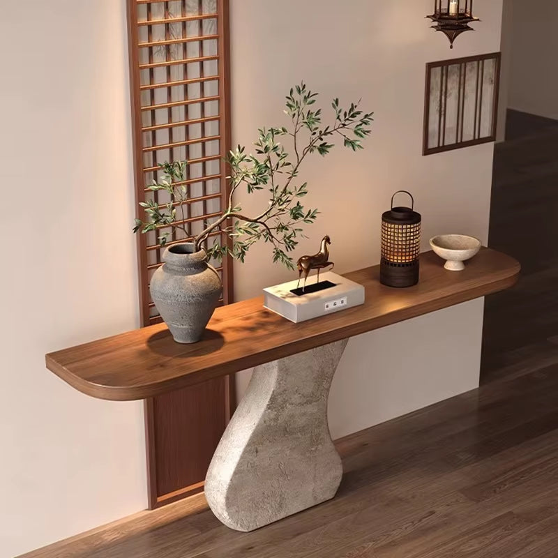 Wabi Sabi Design Console Table Premium Trendy Modern Glamour Console Table for Hallway Porch Tisch Wohnzimer Möbel Furniture