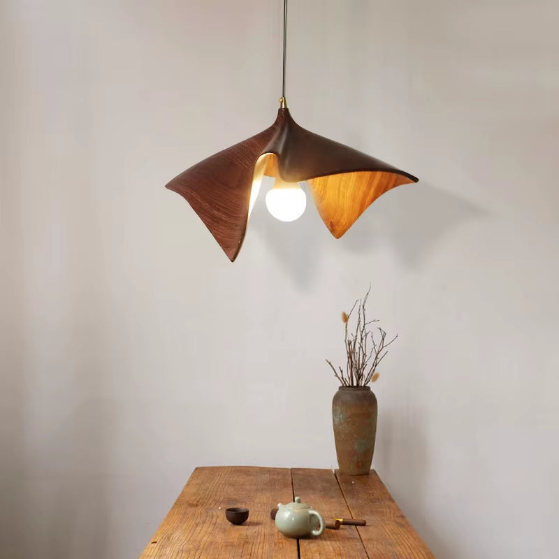 Wabi Sabi Style Restaurant Chandelier Retro Designer Creative Dining Table and Bar Desk Lamp