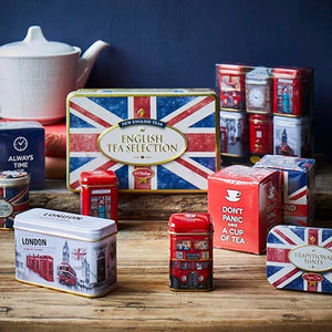 Best Of British Mini Tea Tin Set of 6