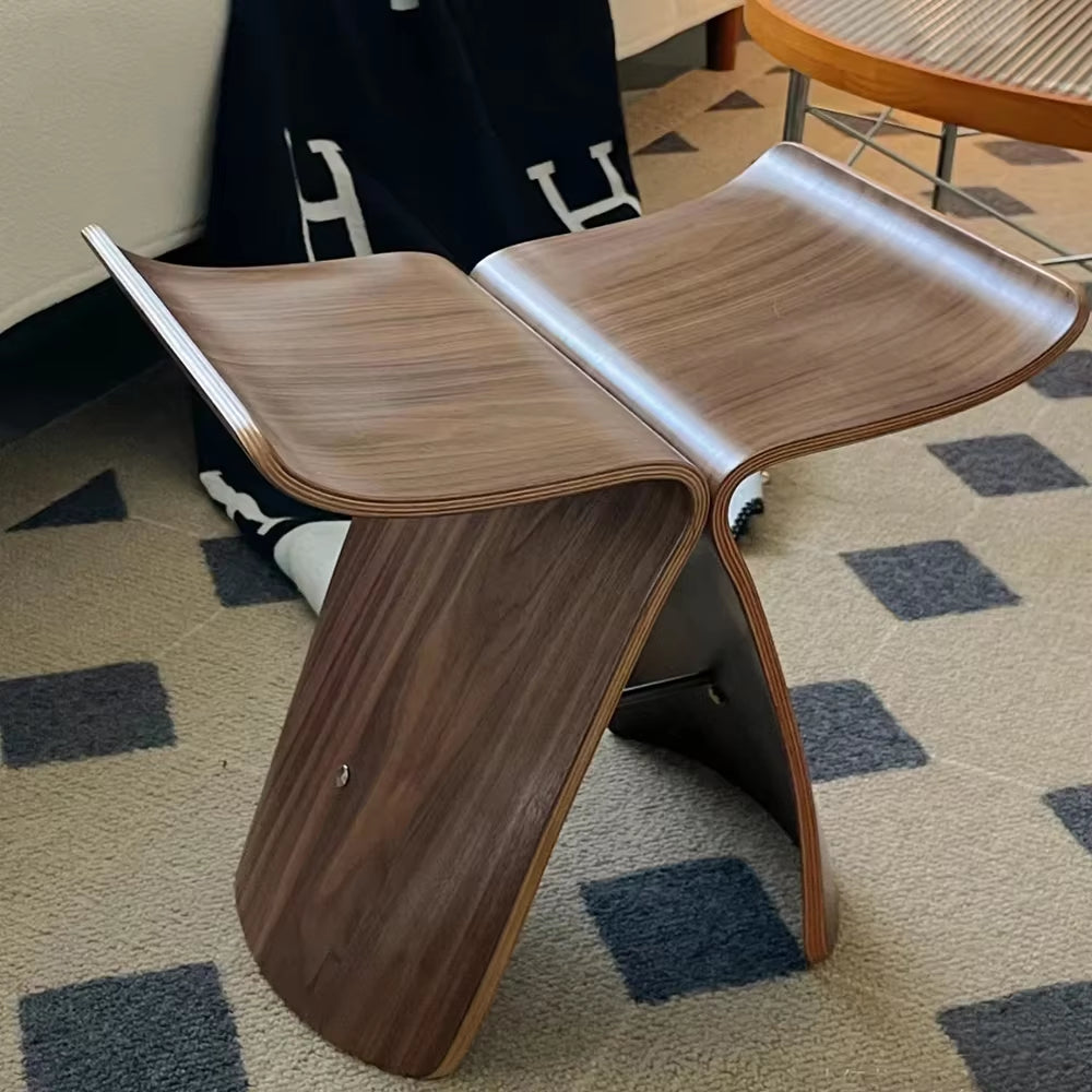 Modern Elegant Natural Environmentally Friendly Furniture Living Room Chairs Wood Nordic Style Movable Luxury Design Simple