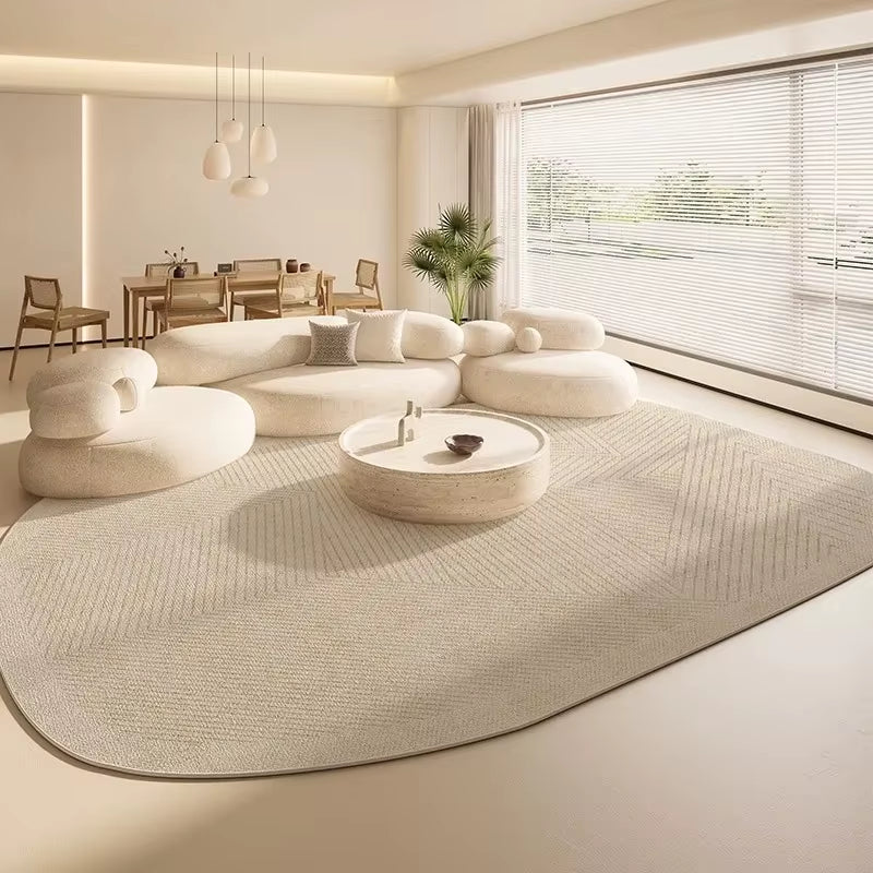 Living Room Carpet Irregular Coffee Table Bedroom Bedside Floor Mat Large Area Full-Covered Simple Cloakroom Rug Ковер Tapis 러그