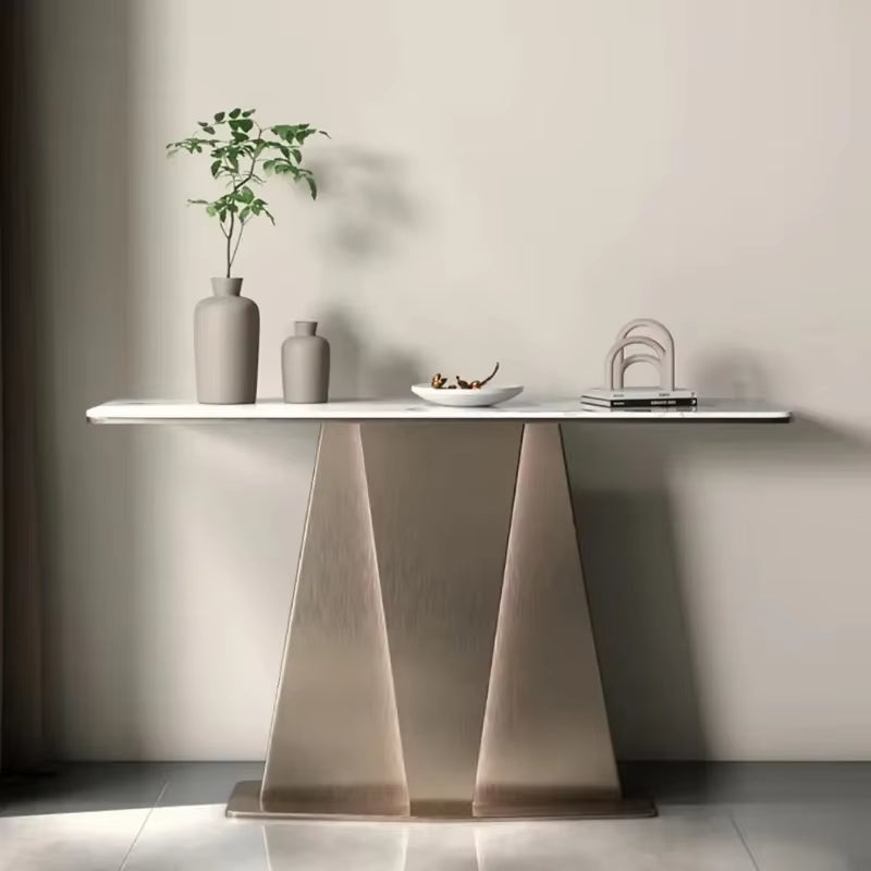 Simple Unique Hallway Table Beauty Modern Luxury Delicacy Corner Table Minimalist Nordic Tabel Console Hallway Table Furniture