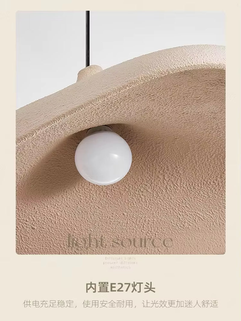 Japanese Wabi Sabi Led Pendant Light Luxury Dining Room Ceiling Chandelier Bar Parlor Home Decor Nordic Luminarias Hanging Lamp